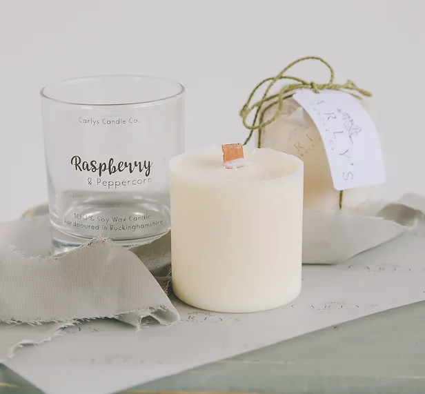 Carly's Refillable Soy Wax Candles (20cl) The Store Bedford